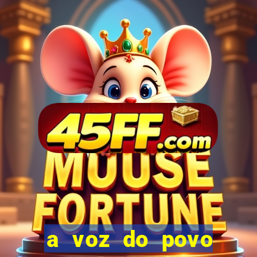 a voz do povo santa luzia